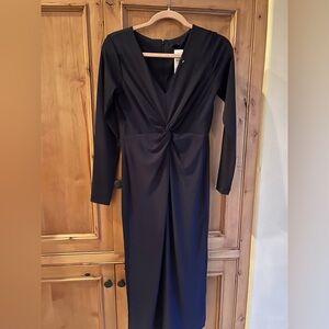 Ann Taylor Midnight Blue midi dress